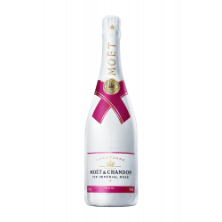 photo produit de la bouteille de champagne Moët et chandon ice rosé imperial 75cl